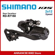 Shimano ตีนผีหลัง Di2 R7150 2X12ความเร็ว RD-R7150จักรยานเสือหมอบเงาแบบอิเล็กทรอนิกส์อุปกรณ์รถจักรยาน