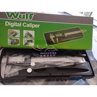WULF DIGITAL CALIPER 6" DIGITAL SKETMAT/ 6" DIGITAL VERNIER CALIPER/