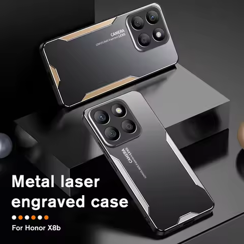 For Huawei Honor X9A X8A X8B X7 Magic6 Magic5 Honor 9X 8X Max Pro Case Luxury Aluminum Alloy Armor C