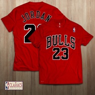 Nba Chicago Bulls 23 Micheal Jordan - เสื้อยืดบาสเก็ตบอลสไตล์คลาสสิก ILHY