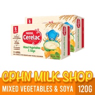 Cerelac Mixed Vegetables & Soya 120g