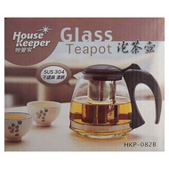 HouseKeeper 妙管家 泡茶壺 11.8 x 12.8cm  HKP- 082B  800ml  1個