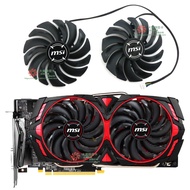 RX580 MSI ใหม่ของแท้การ์ดจอ8GB เกราะ MK2พัดลมทำความเย็น PLD10010S12HH รับประกัน Gratis Ongkir เป็นเวลาหนึ่งปี