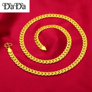 Rantai emas 916 original malaysia gold mens centipede necklace flat Korea Emas Original Lelong Ranta