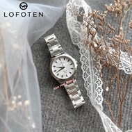 [Original] Lofoten F8112L SS-1 Elegance Sapphire Women's Watch with Silver Dial Silver Stainless Ste