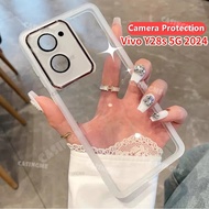 Vivo Y28s 5G 2024 Transparent Soft Casing For Vivo Y28s Y28 Y18 VivoY28S S Y 28S 4G 5G 2024  Phone C