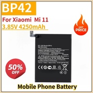 Mobile Phone Battery BP42 3.85V 4250mAh For Xiaomi  Mi 11 Lite High Quality Phone Replacement Batter