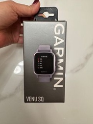 Garmin Venu SQ智能手錶 薰衣草粉紫色