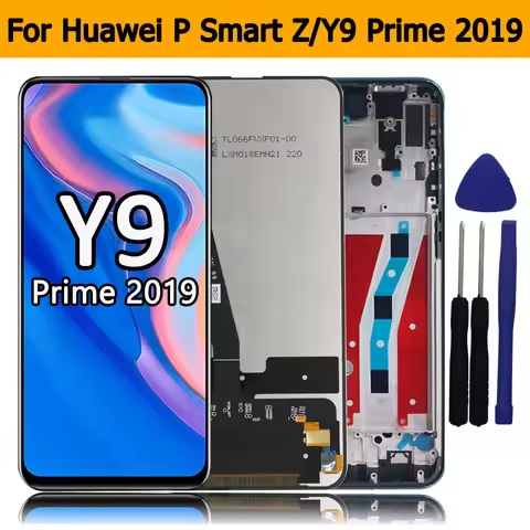 LCD for Huawei Y9 Prime 2019 STK-L21/L22/LX3 Display Touch Screen Digitizer Assembly for Huawei P Sm