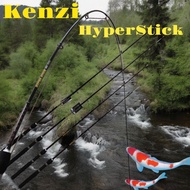 Rod.butt joint spinning KENZI rod one piece spinning.fishing rod 1 piece spinning.ultra light rod...
