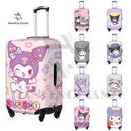 Sanrio Kuromi Luggage Cover Washable Suitcase Protector Anti-scratch Suitcase cover Fits 18-32 Inch Luggage