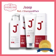 [JSOOP] Red J Shampoo and Scalp Heal Pack, Alleviation Hair Loss Shampoo, Hair loss prevention shampoo, Hiar Pack Damage Care Shampoo, Hair Treatment Pack