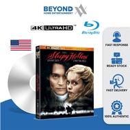 Sleepy Hollow [4K Ultra HD + Bluray][LIKE NEW]  Blu Ray Disc High Definition