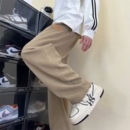 baggy tracksuit tracksuit man 2025 Corduroy Drape Pants Men's New Style Autumn Winter Loose Sports B