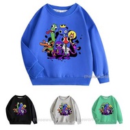 NEW🌈🌈ROBLOX RAINBOW FRIENDS DOLL SWEATSHIRT HOODIE彩虹朋友玩偶毛公仔玩具 小童中童大童衣服 小朋友冬季 無帽長䄂衛衣