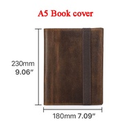 Liên hệ gia đình da thật du khách cổ điển A4 bao đựng notebook Tạp Chí sổ phác thảo handmade Vỏ ốp i