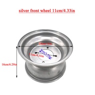 10 Inch Black ATV Front Rear Wheel Rims 10 "four hole hubs fit  ATV 20X7-10 21X7-10 23X7-10 20.5X10-