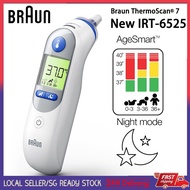 SG [In Stock]Braun ThermoScan 7+ IRT 6525 Braun thermometer baby Home medical baby thermometer OCYP