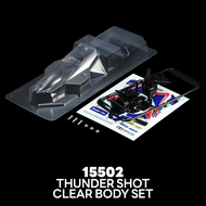 TAMIYA 15502 Thunder Shot Clear Polycarbonate Body Set