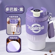 แก้วเก็บความร้อนแบบเคลือบเซรามิกสำหรับผู้หญิง ดีไซน์เก๋ไก๋ แก้วน้ำแยกจากชา ขนาด 316 ใหม่ล่าสุด 23 ที