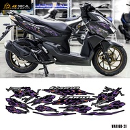 Tem Xe Vario 160 2023 Lửa Sét | VAR160-21 | Team Decal Hình Dán Xe Máy Chống Nước Chống Xước - Azdec