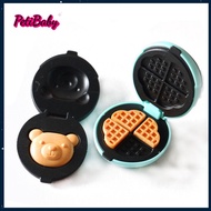 PETIBABY 1Set Random Color Play House Kitchen Toy Simulation Food Doll Accessories Dollhouse Decration Bread Maker Model Mini Electric Oven