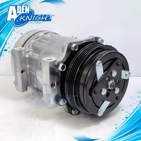 New SD7H15 Air Conditioning AC Compressor For Ford New Holland Combine Forage Harvester 84448669 504