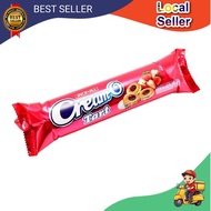 (HALAL) Biskut Tart Strawberry Cream-O Tart Strawberry Flavoured Biskut Jam Strawberry 99g