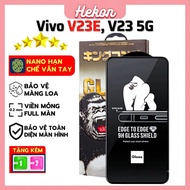 Tempered Vivo V23E, V23 5G hekon full screen tempered glass | Screen Protector for Vivo Phone
