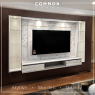 🔥 Free Install 🔥Common Space Zonk 8ft TV Cabinet | 65 inches Hanging Cabinet | Almari TV Dinding | 电视机柜 150-06