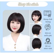 Young and beautiful Korean style face-hugging wig Middle-aged short wig TN12 Short face-hugging wig