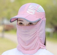 夏天防曬面罩護頸護眼角護眼@全遮面防曬臉罩