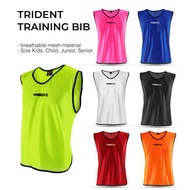 Trident Breathable Mesh Training Bib Training Vest Bib Latihan