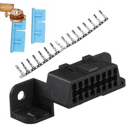 sun OBD2 16Pin Connector OBD2 OBD 2 16Pin Female Angle Connector OBD Female Wire Soets OBDII Connect