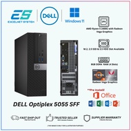 Dell Optiplex 5055 Ryzen 5 2400G / NEW M.2 NVMe Storage (5 Years Warranty) UP TO 32GB RAM & Win 11
