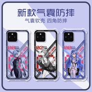 Anime Cartoon Eva Airbag Clear Soft TPU Phone Case for Google Pixel 2 3 4 4a 4xl 5 6 7 8