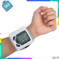 Original Portable Electronic Digital Automatic Wrist-Type Blood Pressure BP Monitor Device with Hear