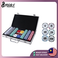 [Clearance] 14g Premium Monte Carlo Casino Poker Set Poker Chips Monte Carlo Texas Holdem Poker Game