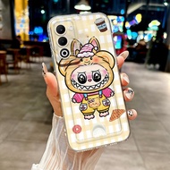 Bánh Mì Gấu labubu đồ đựng thẻ ốp điện thoại cho OPPO A5 A5i A5X A5 PRO a3x A3 A3 Pro 5g 2025 Ốp điệ