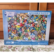 Clementoni Puzzle - Justice League Impossible Puzzle 1000 pcs