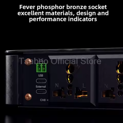 50A Power Sequencer 8 Channel Audio Power Control 10KW Load Capacity Power Supply 0-999s Control For