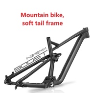 ◁F.YUZHE Quick-drop soft-tail frame 27.5\" 29\" BOOST bucket axle frame 148 * 12MM shock-absorbi ⊰☆