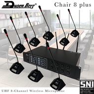 8 Wireless Conference Microphone, DUSENBERG CHAIR 8 PLUS Table Microphone, SNI