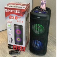 CXH.STORE NEW KINGSTER QS-227 2x8.5 Portable Wireless Speaker P.M.P.O. 3000w big