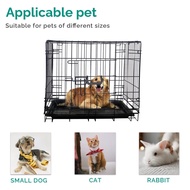 Dog Cage XXL Double XL Foldable Collapsable Cage for Dog Cat Rabbit Crate