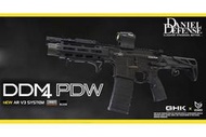 RST 紅星 - 現貨 免運 GHK DD M4 PDW V3 瓦斯長槍 GBB步槍 . 24GHK-DD-PWD-V3