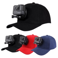 ▬♞✈ Adjustable Canvas Sun Hat Cap for Gopro Hero 5 4 3 SJCAM SJ7000 SJ6000 M20 Eken H9 H9R H8 Pro Yi 4K SOOCOO Sport Action Camera