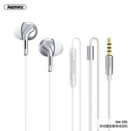 REMAX RM-595 Wired Cable Earphone Headset Quad Core Bass