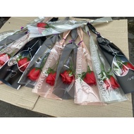Combo of 100 bouquets of 1 wax rose to celebrate October 20, November 20, 2025