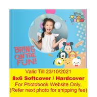 Photobook Malaysia  8x6 Small Landscape Softcover Hardcover Photo Book, 40 pages E-VOUCHER 40 pages 